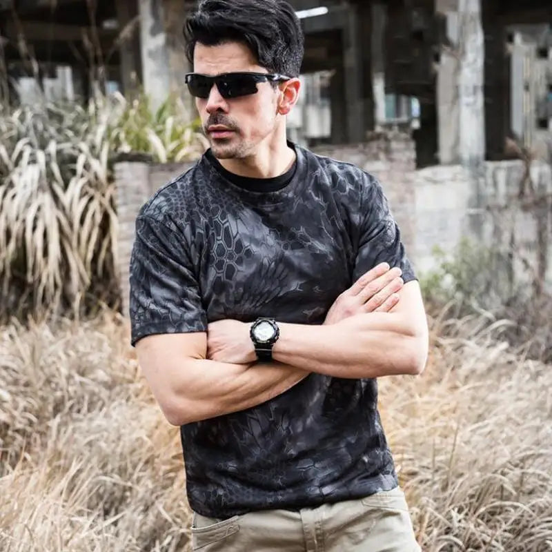 Quick Dry Tactical Long Sleeve  T-shirt