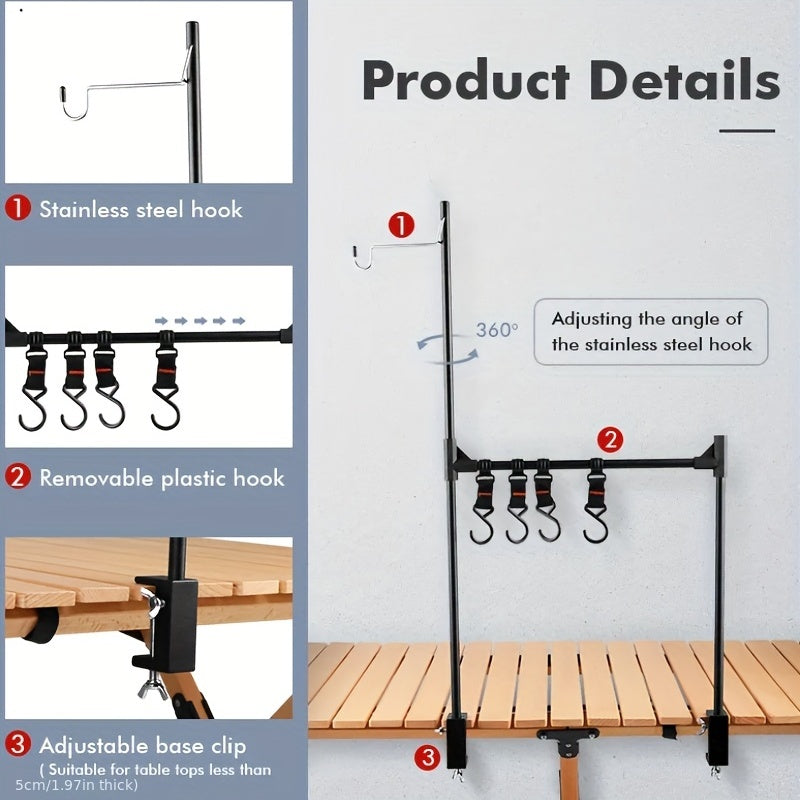 Hanging Rack With Detachable Hook