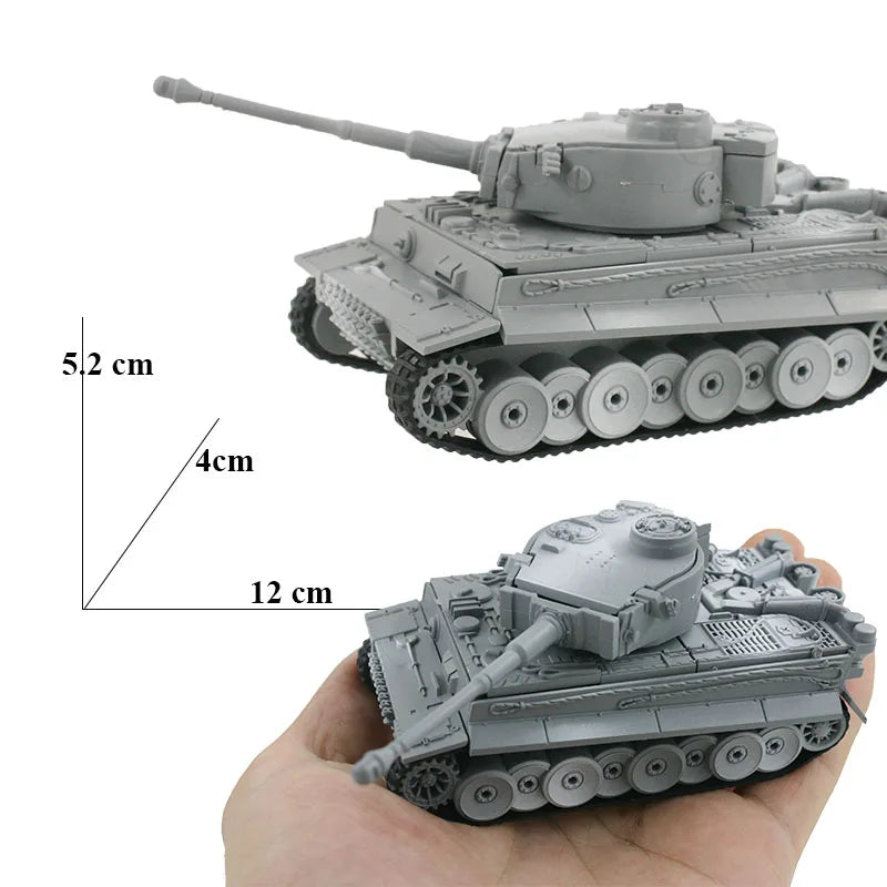 4D Model Building Kits Tiger Tank