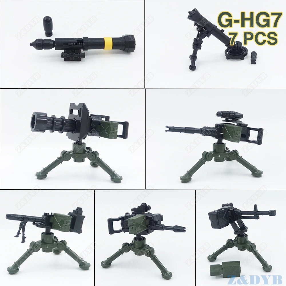 Heavy Machine Guns WW2 Model Toys