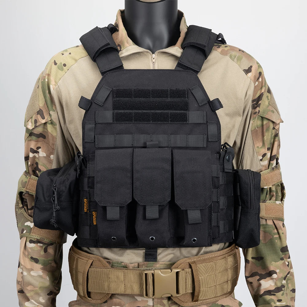 Tactical Military Vest with Magazine Pouch