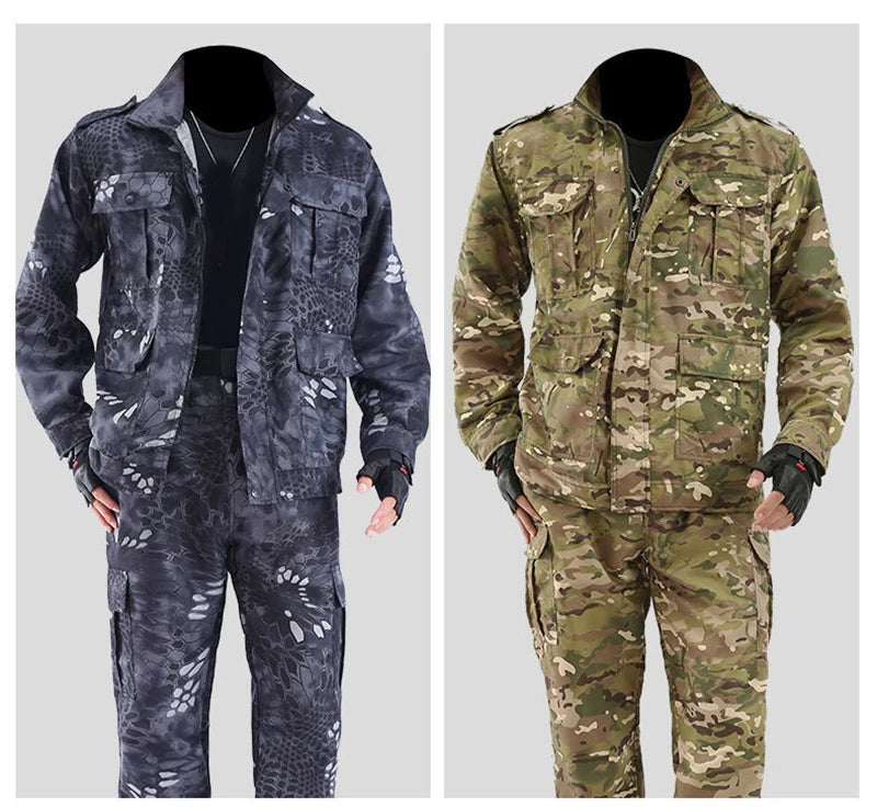 Soft and Thin Outdoor Camouflage Suit