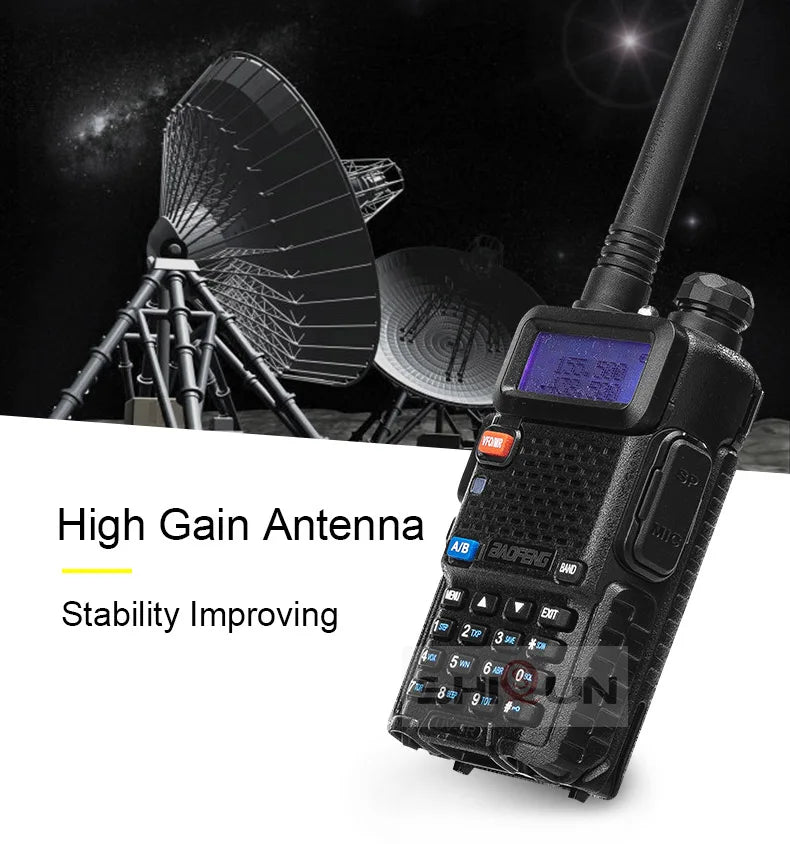 Beofang UV-5R Walkie Talkie 10 km 8W