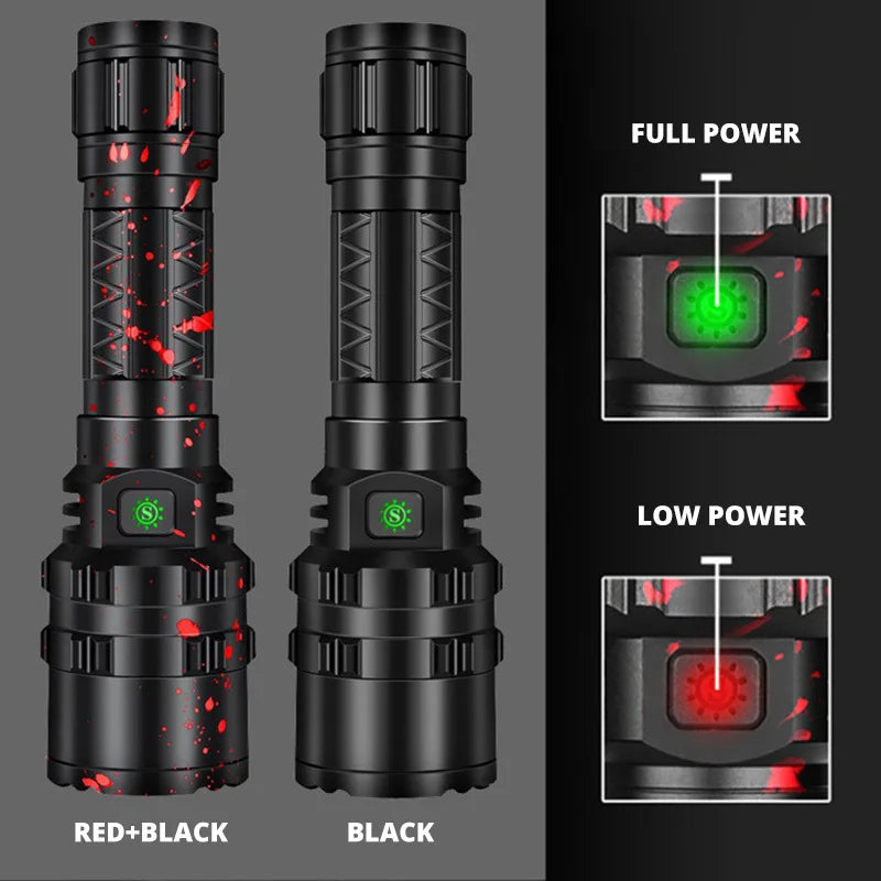 High Power Tactical Military LED Flashlight