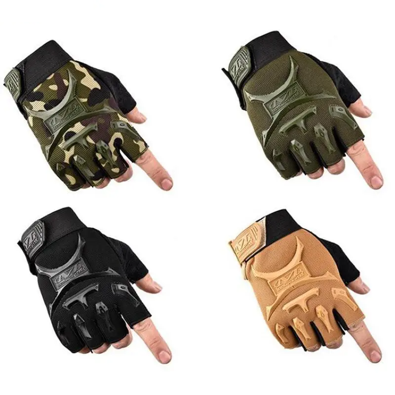 High Quality Children Half Finger Outdoor Gloves