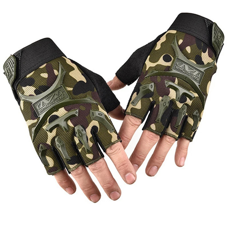 High Quality Children Half Finger Outdoor Gloves