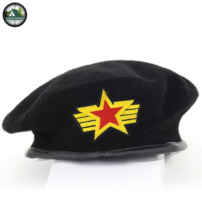 High Quality Wool Army Berets With Emblem