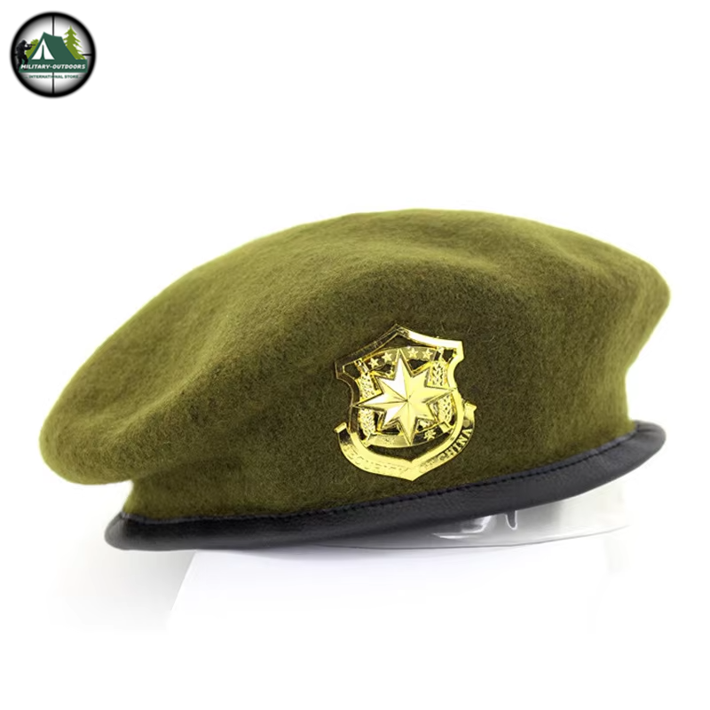 High Quality Wool Army Berets With Emblem