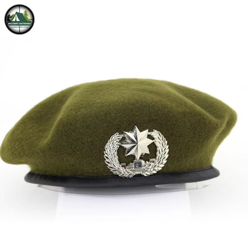 High Quality Wool Army Berets With Emblem