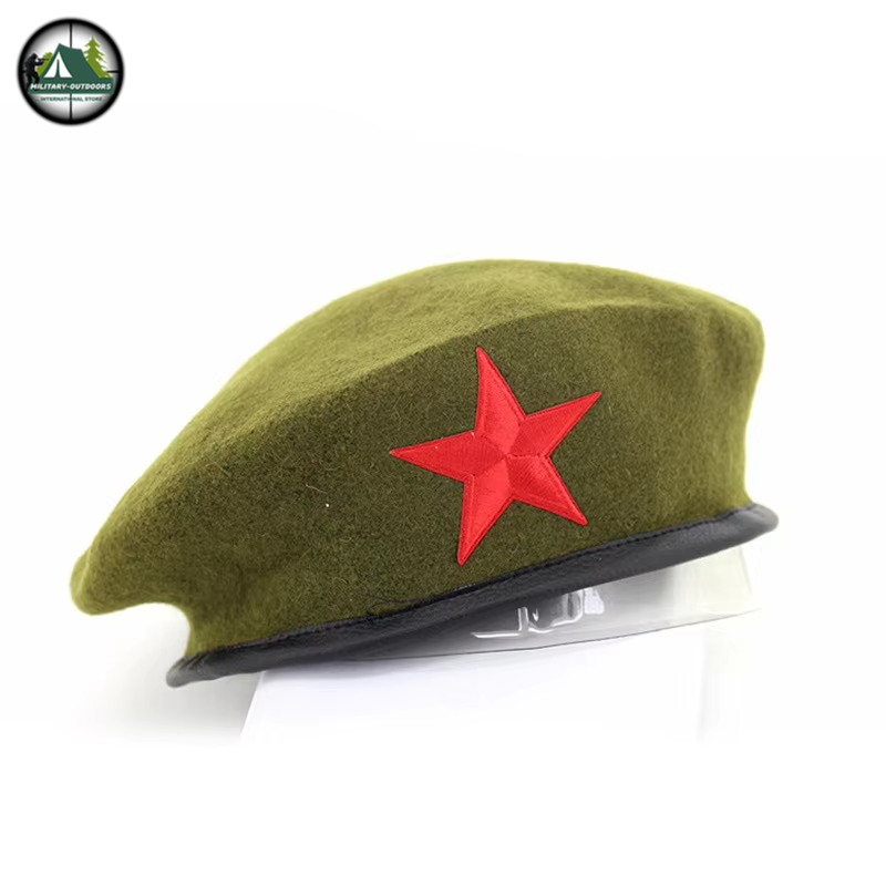 High Quality Wool Army Berets With Emblem