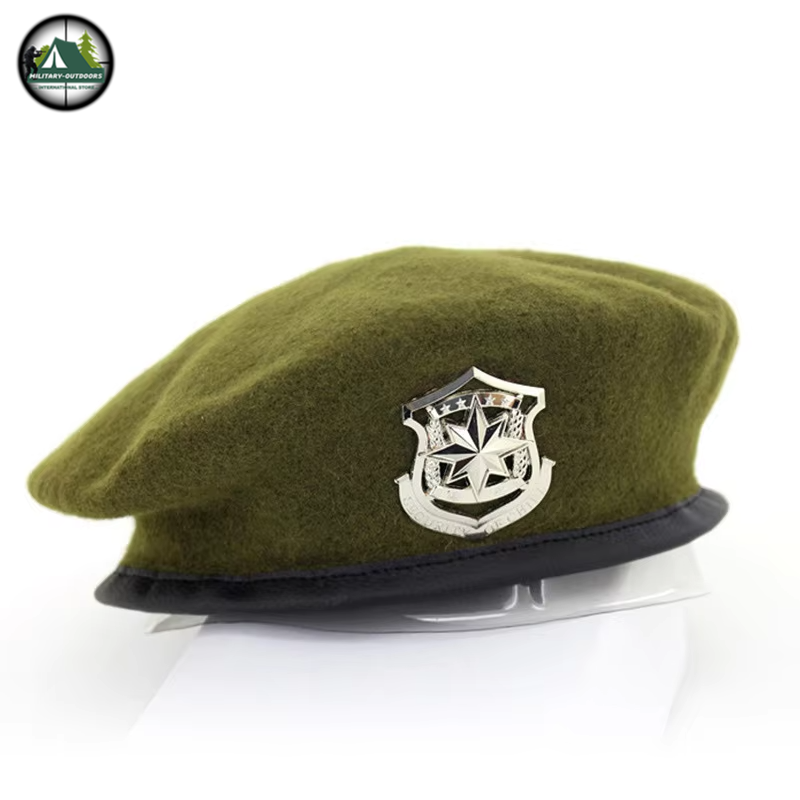 High Quality Wool Army Berets With Emblem