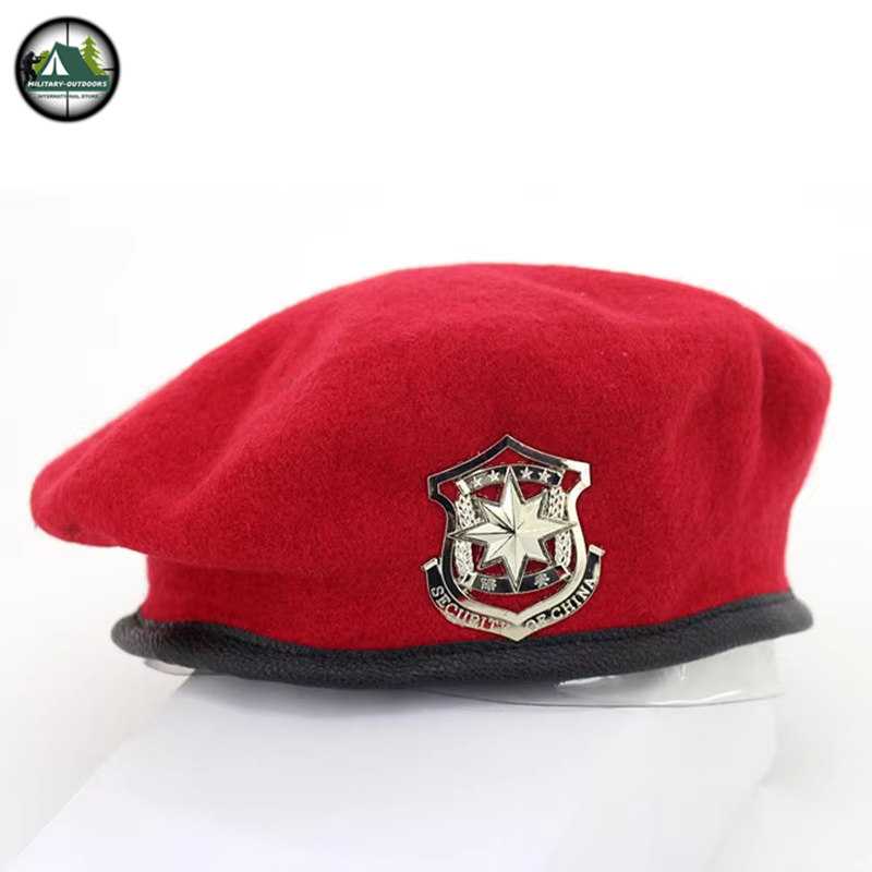 High Quality Wool Army Berets With Emblem