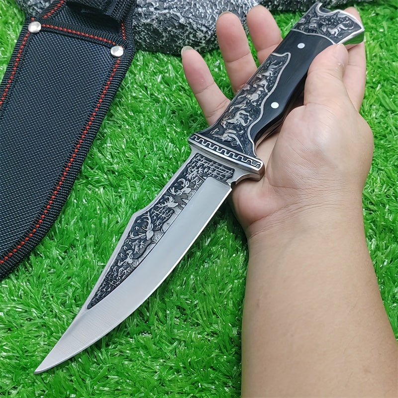 Hunting Stainless Steel Straight Knife