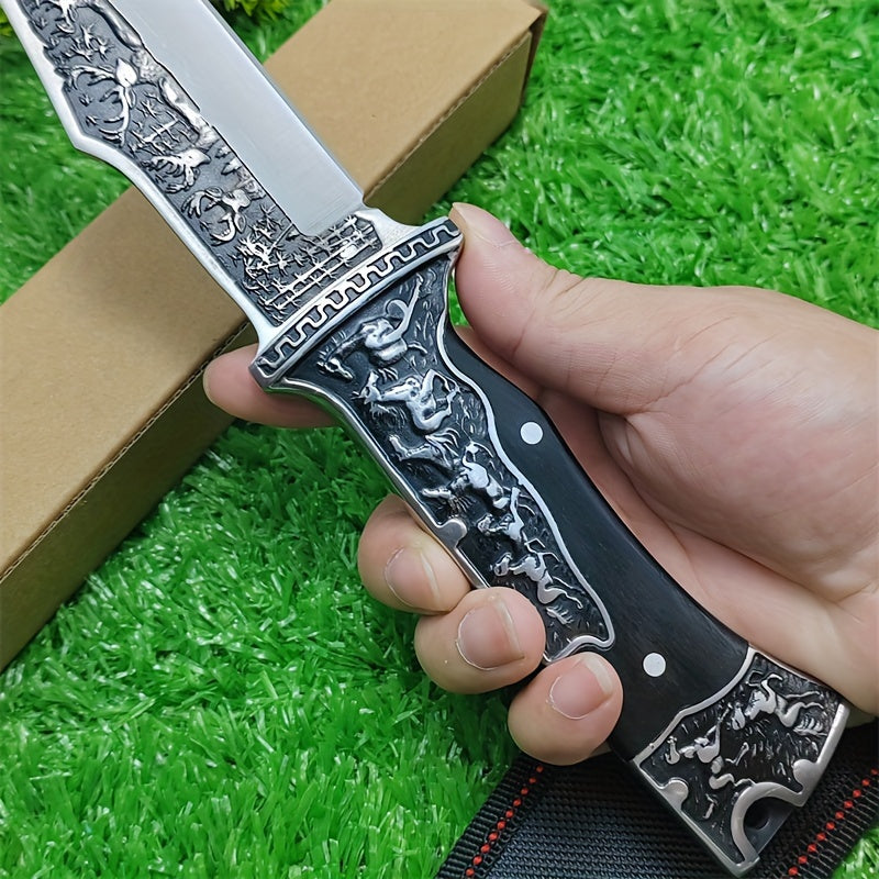 Hunting Stainless Steel Straight Knife