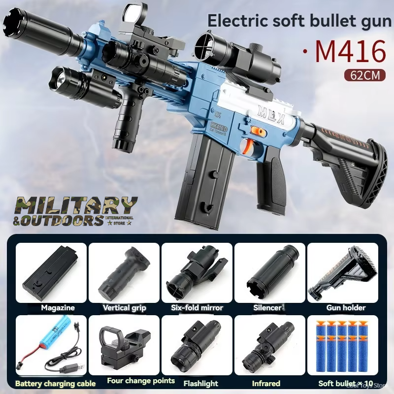 M416 Electric Kids Soft Bullet Toy Gun