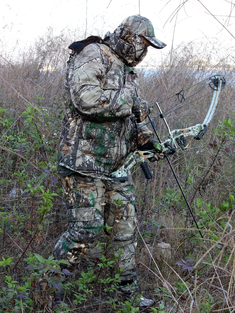 Man Military Camouflage Suit