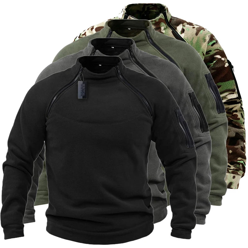 Mens Tactical Windproof Sweater