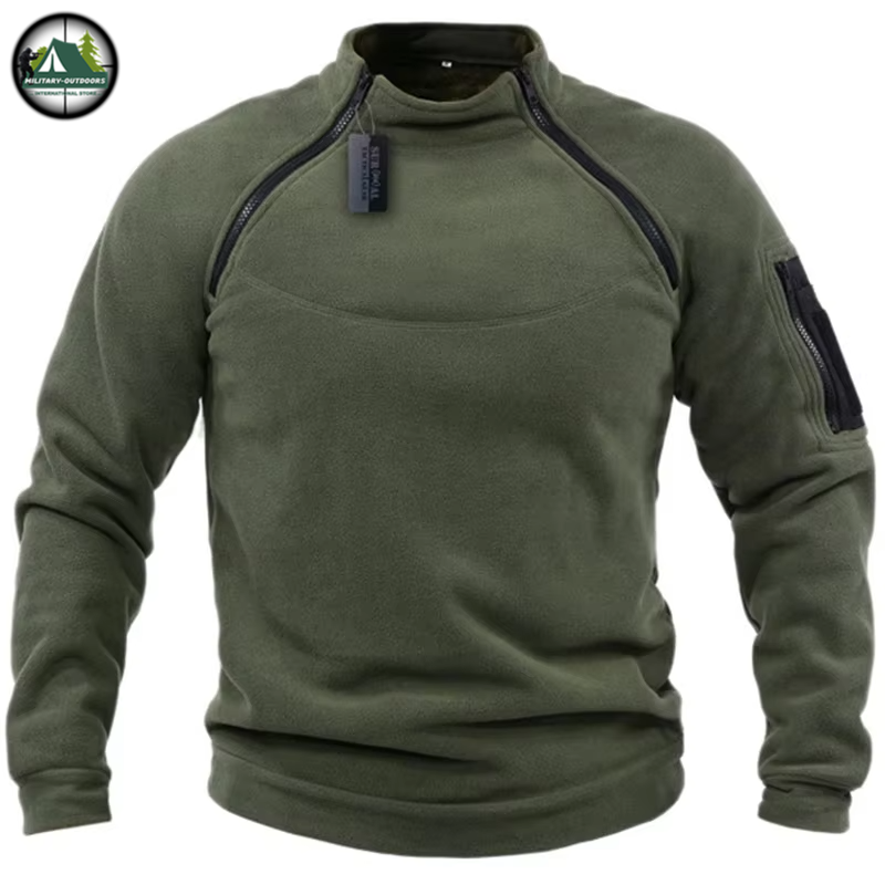 Mens Tactical Windproof Sweater