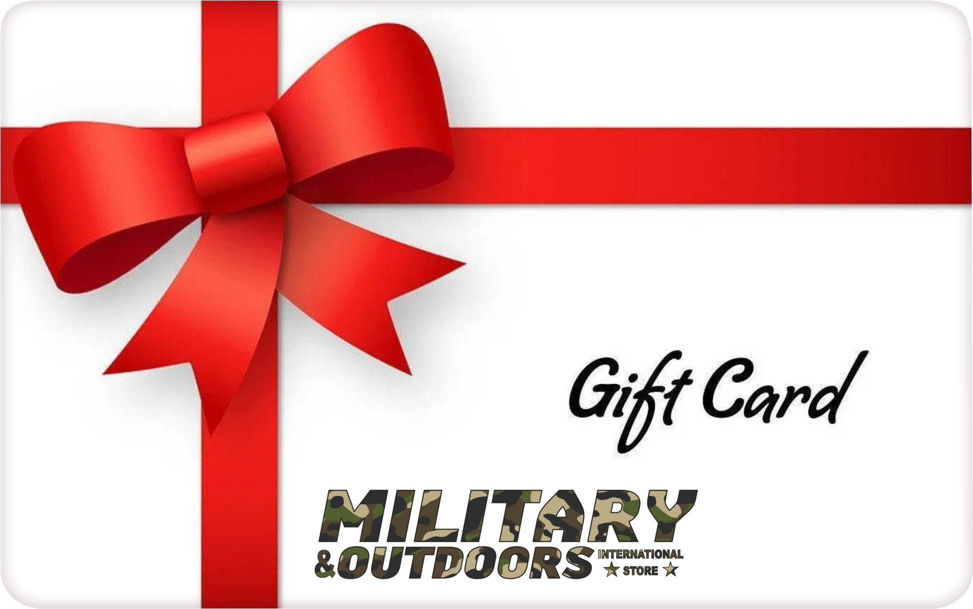 Military-Outdoors Gift Card