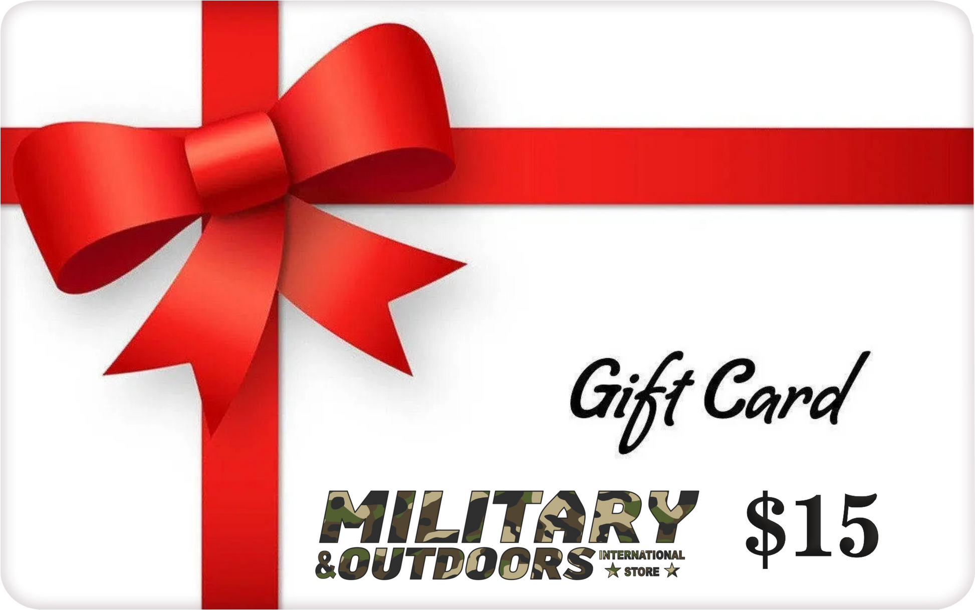 Military-Outdoors Gift Card