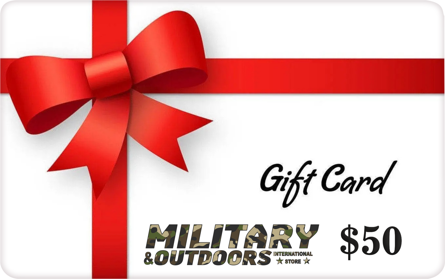 Military-Outdoors Gift Card