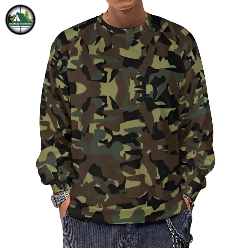 Military Camouflage Sweatshirts