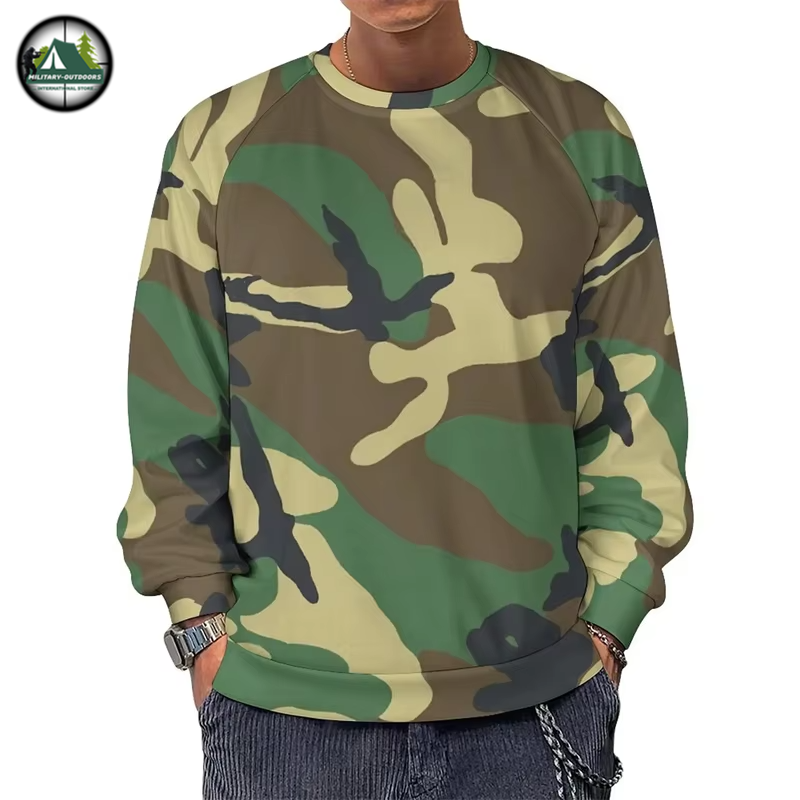 Military Camouflage Sweatshirts