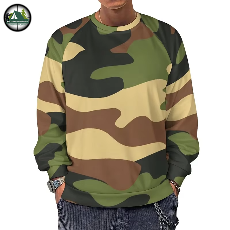 Military Camouflage Sweatshirts