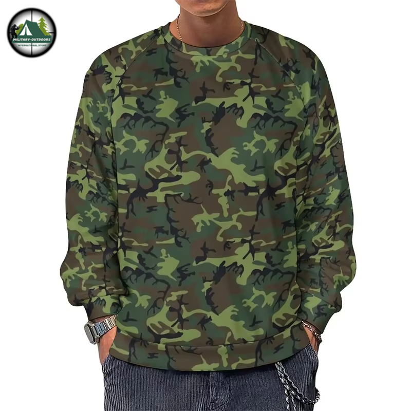 Military Camouflage Sweatshirts