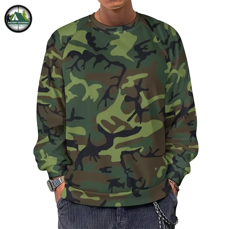 Military Camouflage Sweatshirts