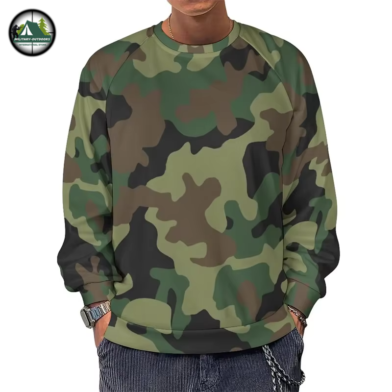 Military Camouflage Sweatshirts