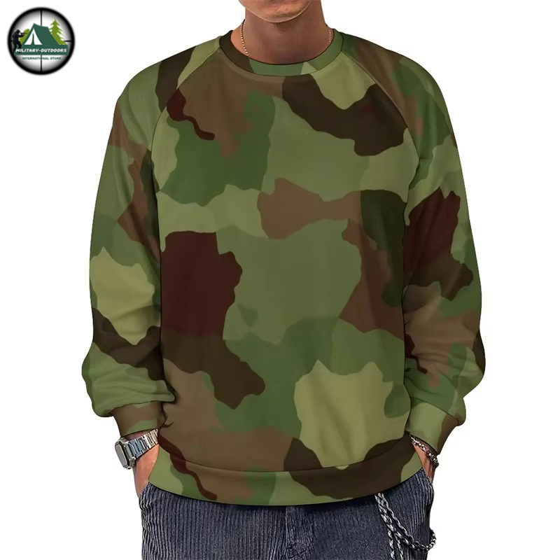 Military Camouflage Sweatshirts