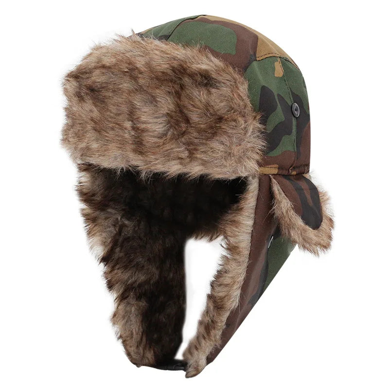 Military Style Russian Aviator Cap