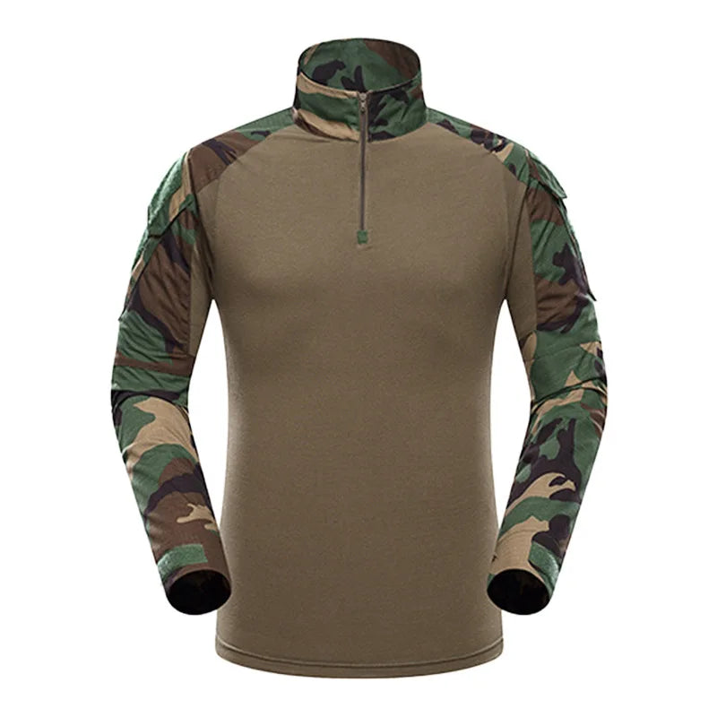 Military Tactical T-Shirt Long Sleeve