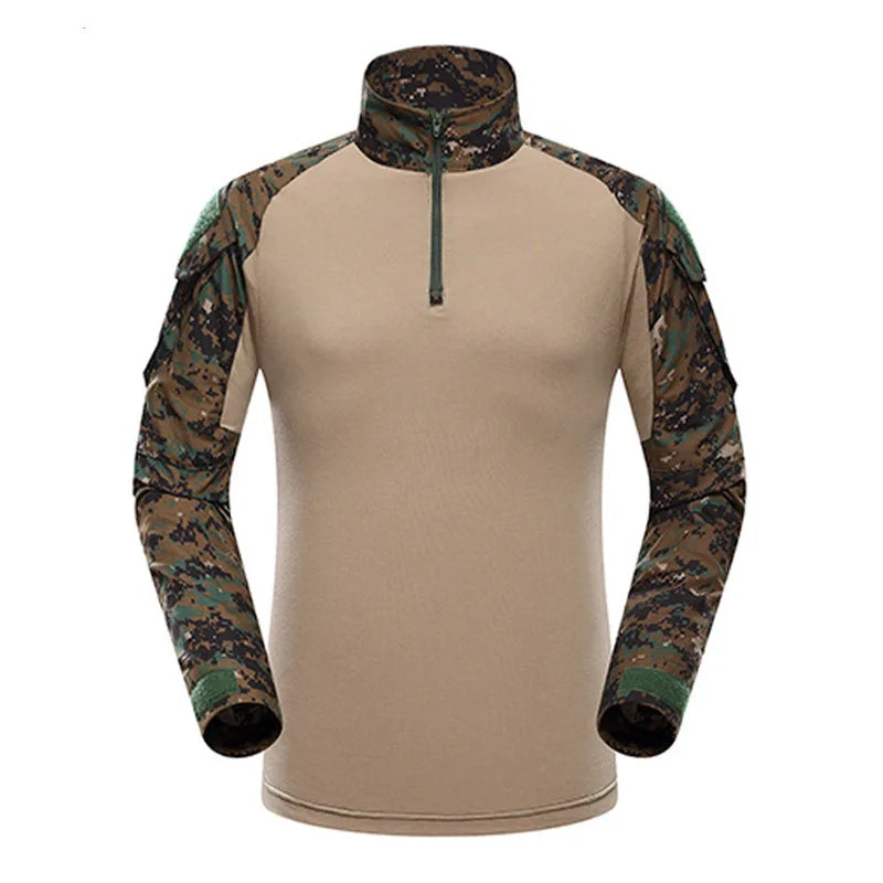 Military Tactical T-Shirt Long Sleeve