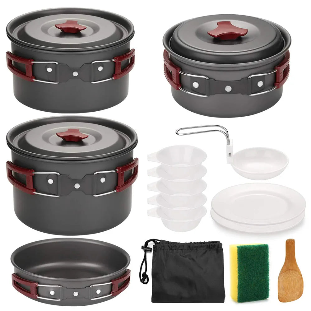 Outdoor Camping Cookware Kit