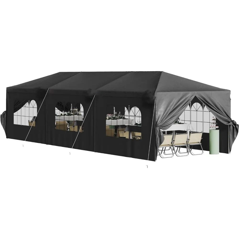 Outdoor Canteen Tent with Removable Sidewalls