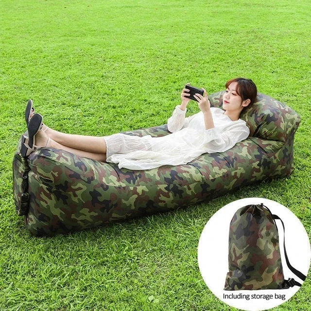 Outdoor Fast Inflatable Air Sofa 240x70cm