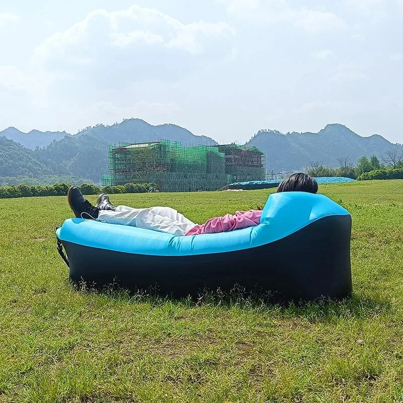 Outdoor Fast Inflatable Air Sofa 240x70cm