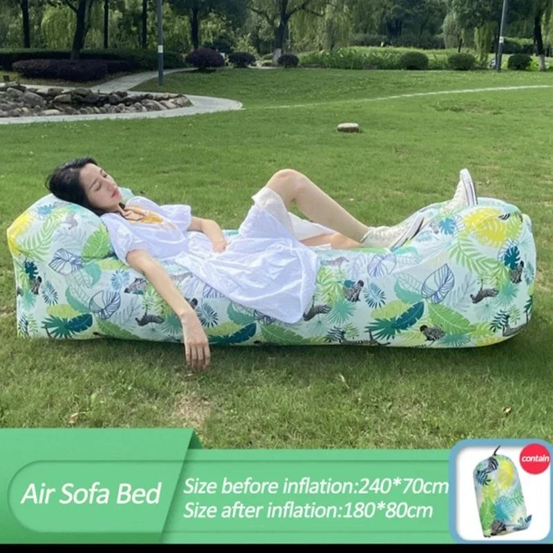 Outdoor Fast Inflatable Air Sofa 240x70cm