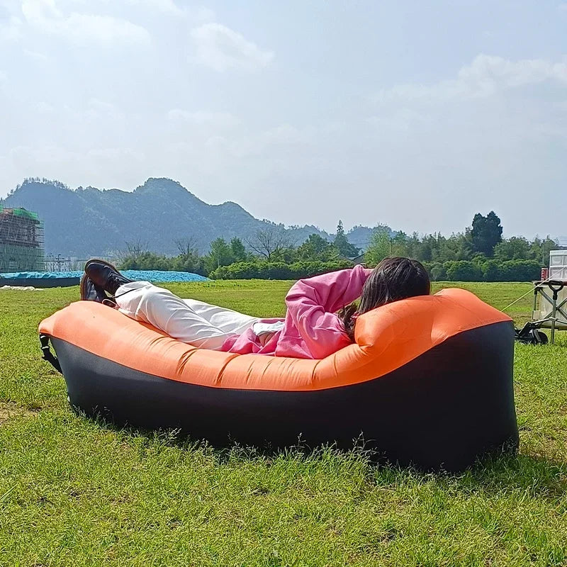 Outdoor Fast Inflatable Air Sofa 240x70cm