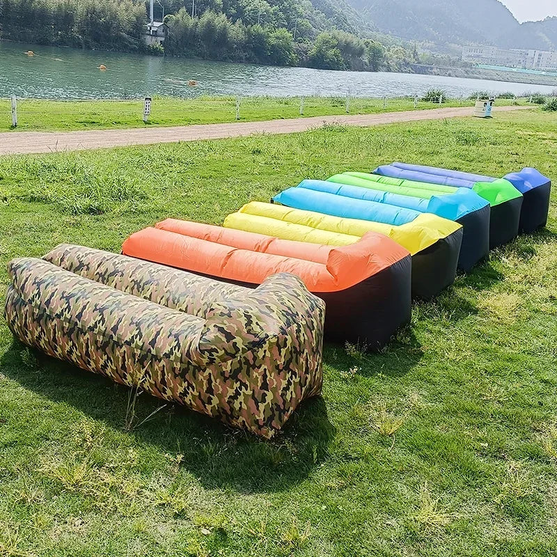 Outdoor Fast Inflatable Air Sofa 240x70cm