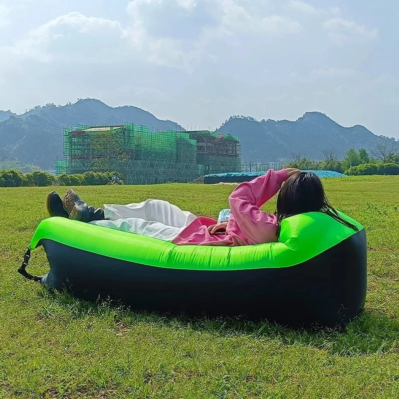 Outdoor Fast Inflatable Air Sofa 240x70cm