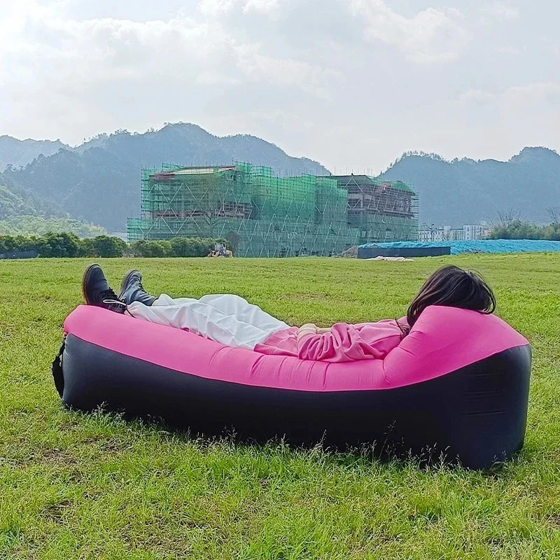 Outdoor Fast Inflatable Air Sofa 240x70cm