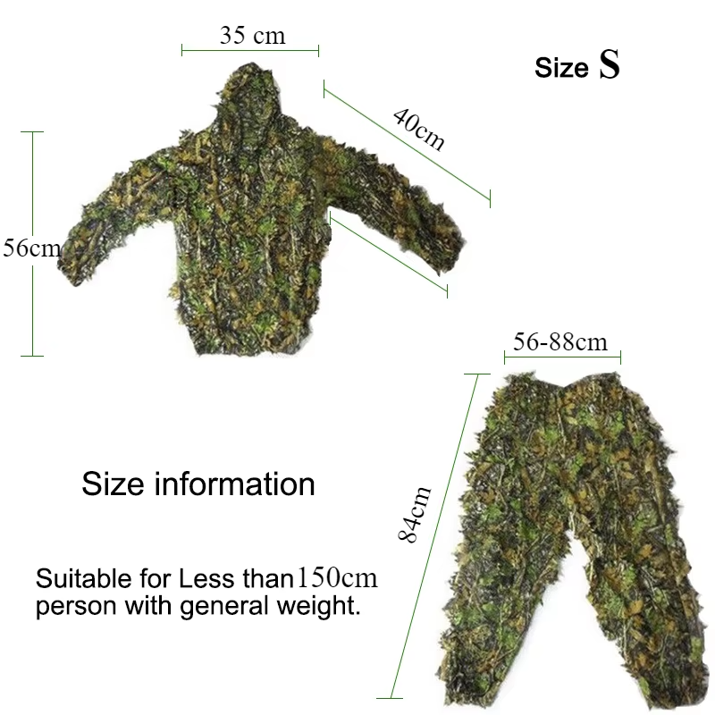 Outdoor Ghillie Camouflage Suit