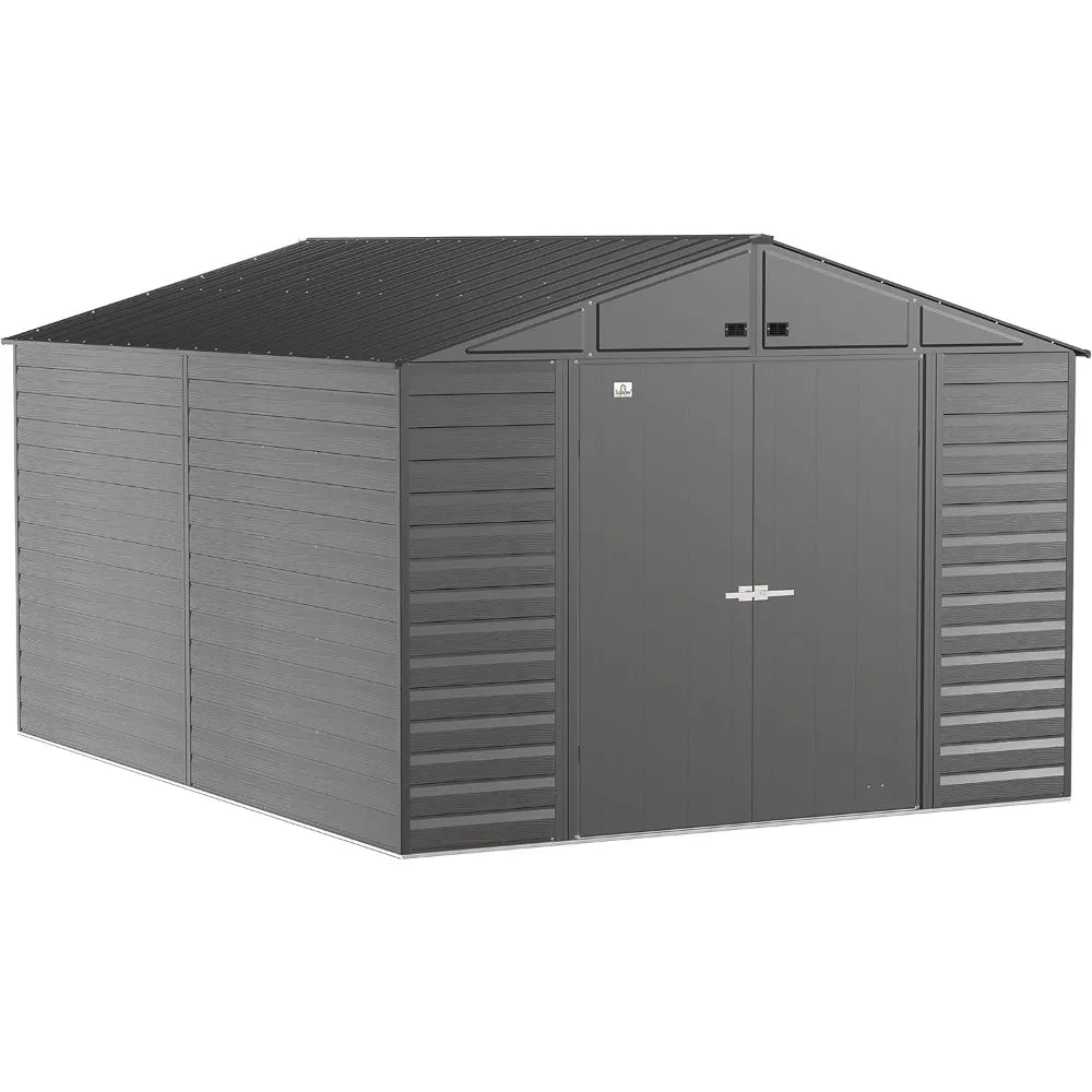 Outdoor Lockable Steel Storage Shed