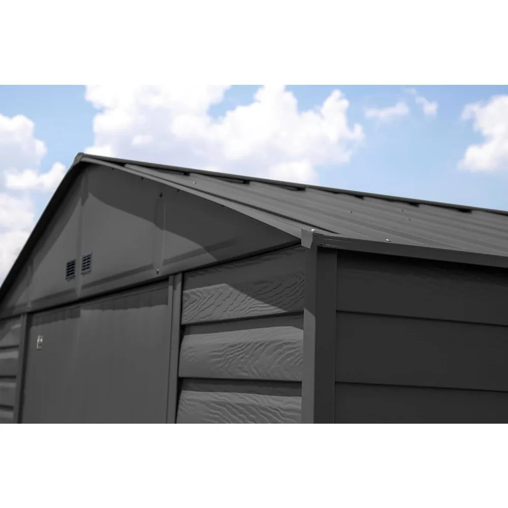 Outdoor Lockable Steel Storage Shed