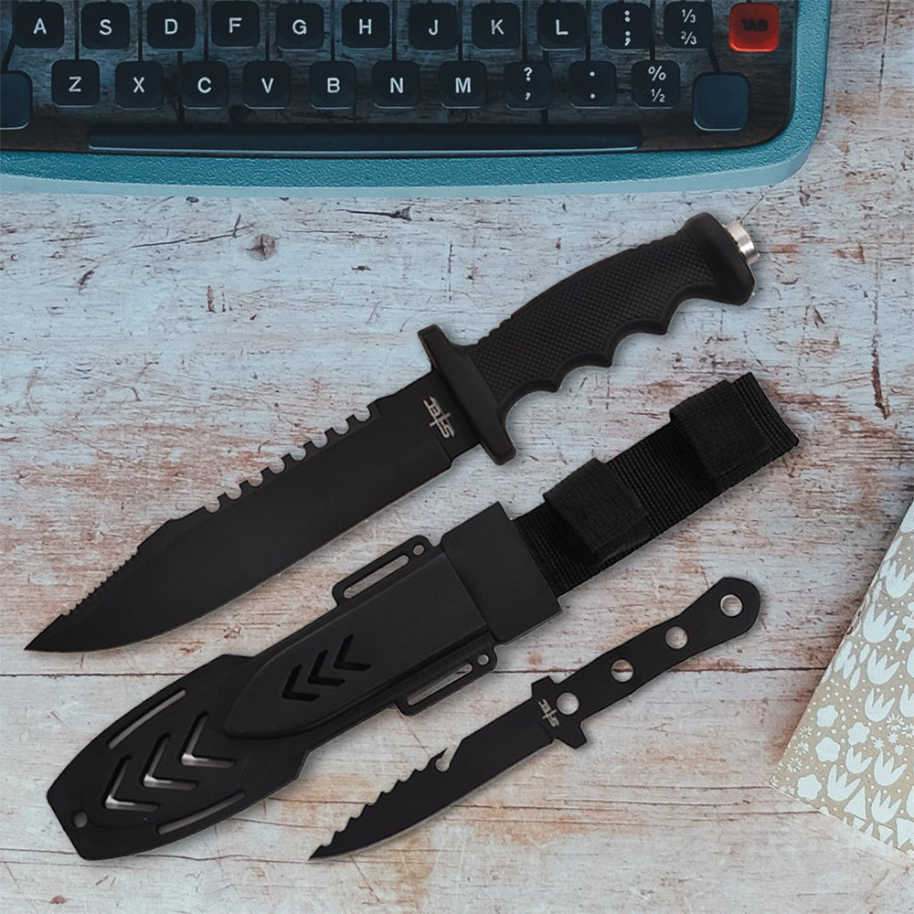 Outdoor Straight Knife Set