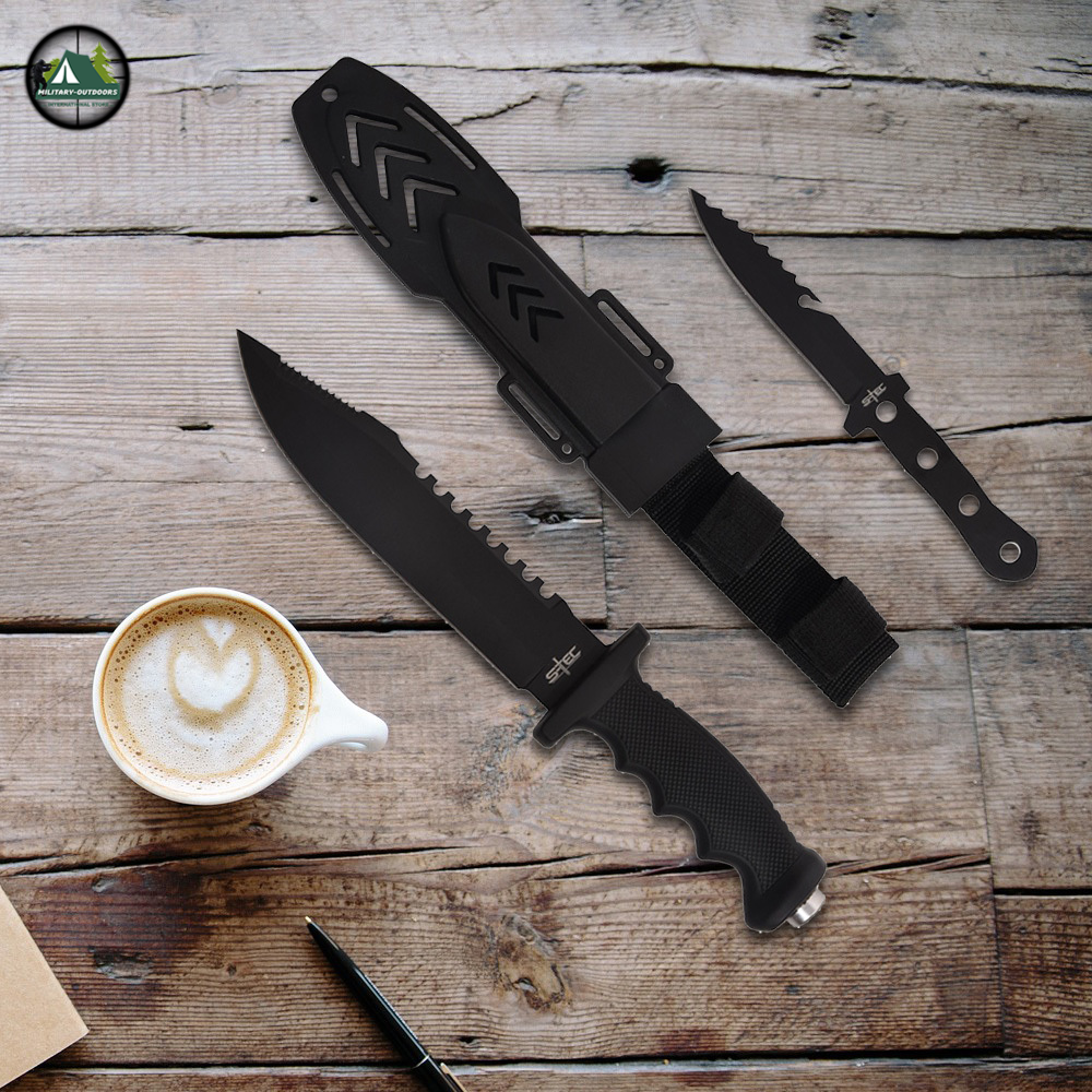 Outdoor Straight Knife Set