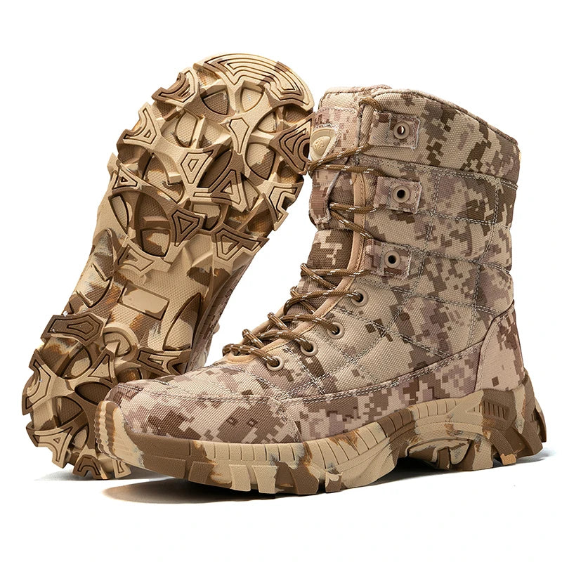 Quality Camouflage Combat Tactical Boots